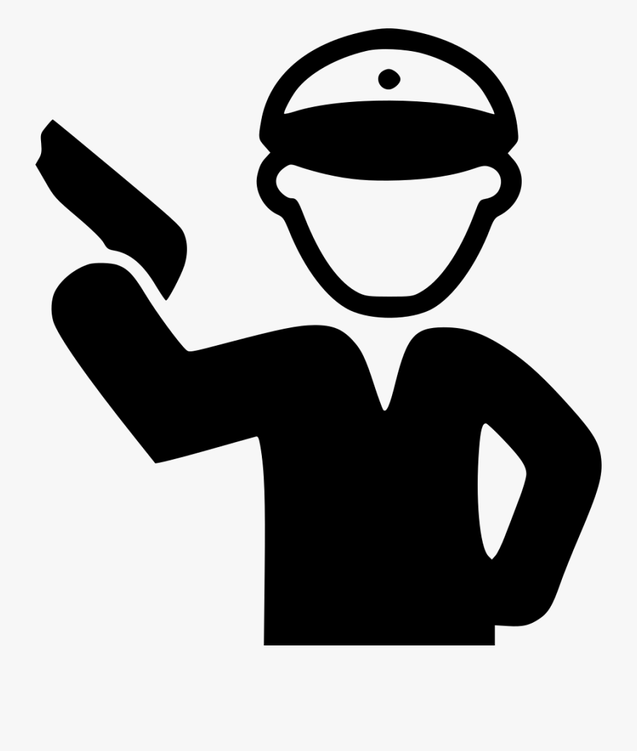 Holding Gun Svg Png, Transparent Clipart