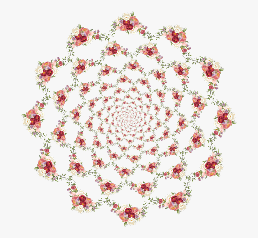 Heart,linens,cut Flowers - Floral Design, Transparent Clipart