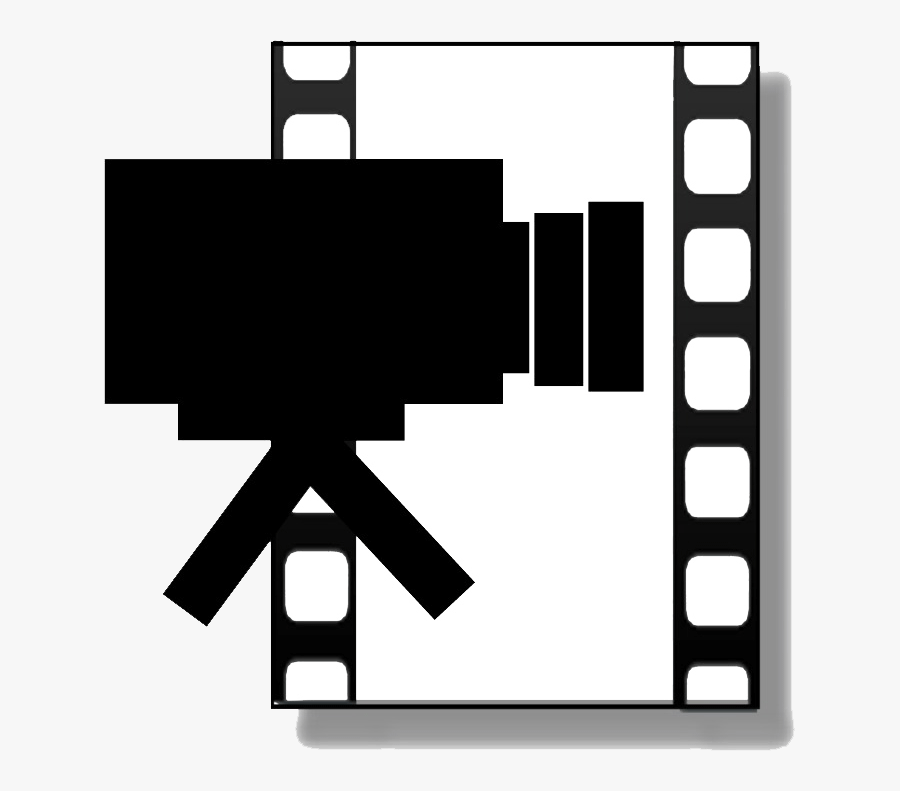 Free Download Movies Logo Black And White Clipart Film - Movie Logo Black And White, Transparent Clipart