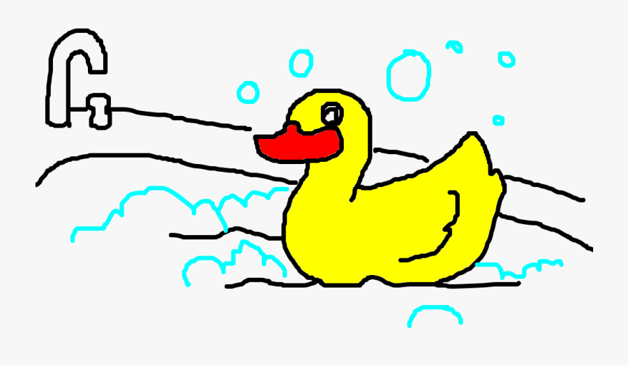 Clip Art Pato De Borracha With Transparent Background - Desenho Pato De Borracha, Transparent Clipart