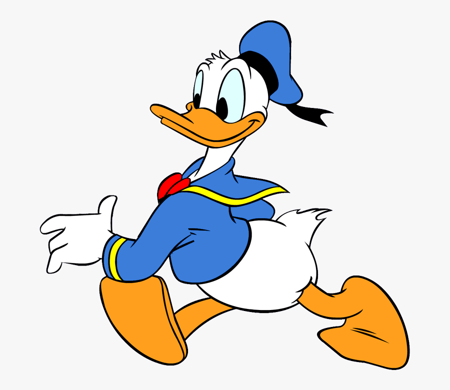 Donald Duck Clipart Ear - Donald Duck Clipart Border, Transparent Clipart