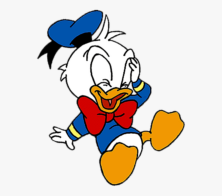 Pato Sticker Baby Versions Of Disney Characters - Walt Disney Baby Characters, Transparent Clipart