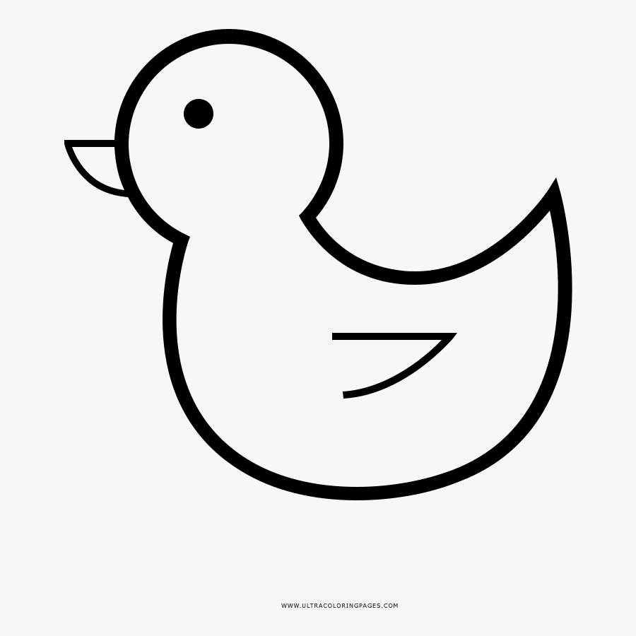Clip Art Como Desenhar - Desenhar Um Pato Fácil, Transparent Clipart