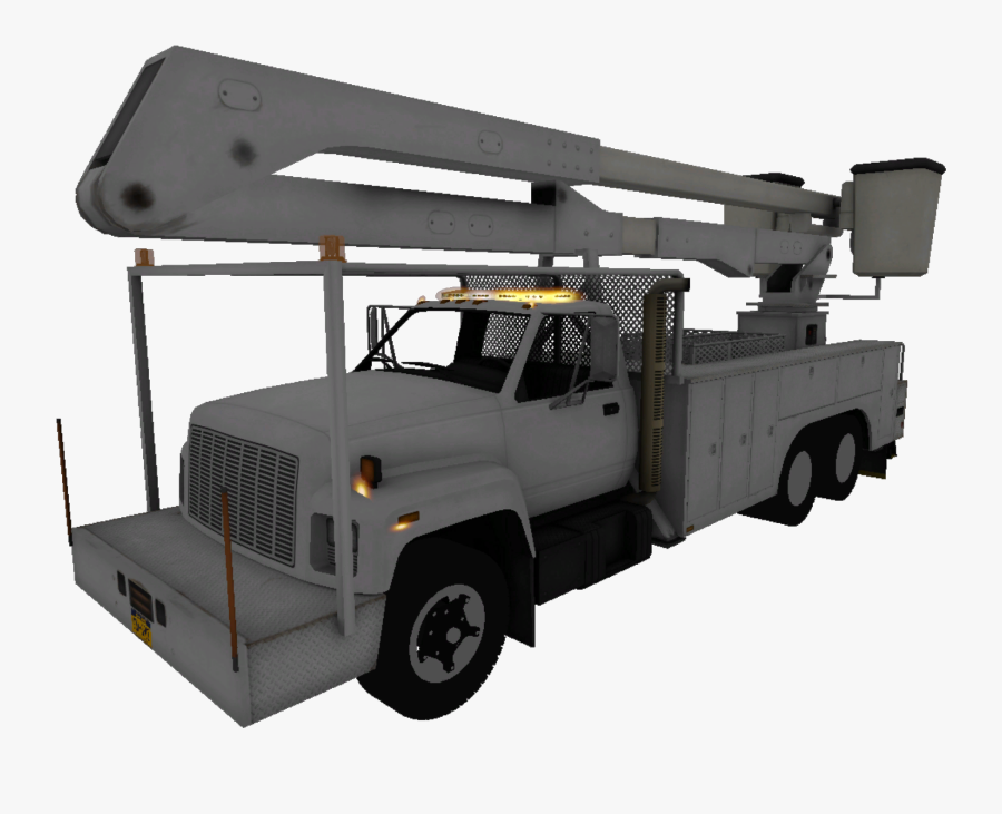 Car Farming Simulator 17 Freightliner Trucks Motor - Gmc Topkick Bucket Truck Fs 15, Transparent Clipart