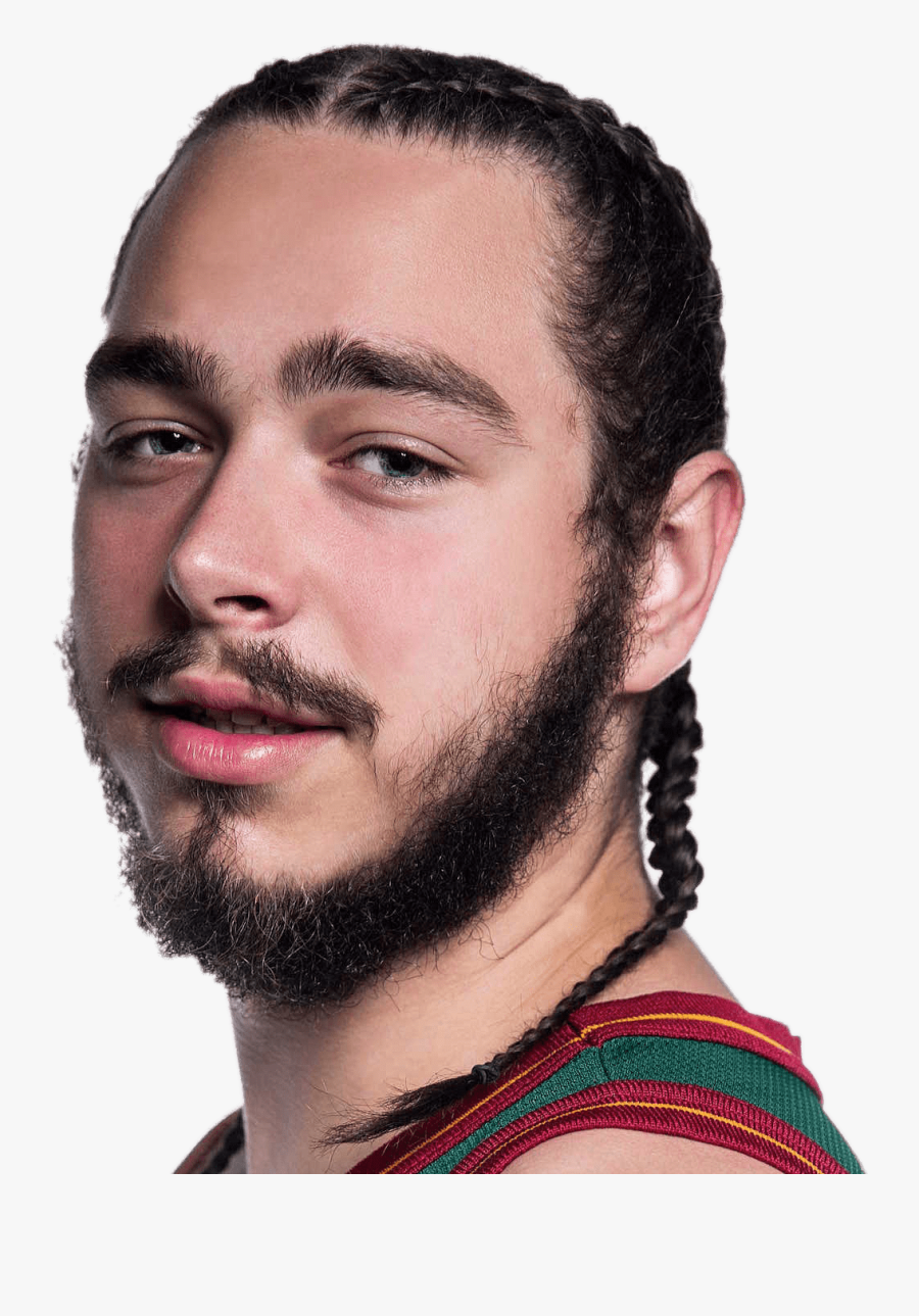 Post Malone Without Tattoos, Transparent Clipart