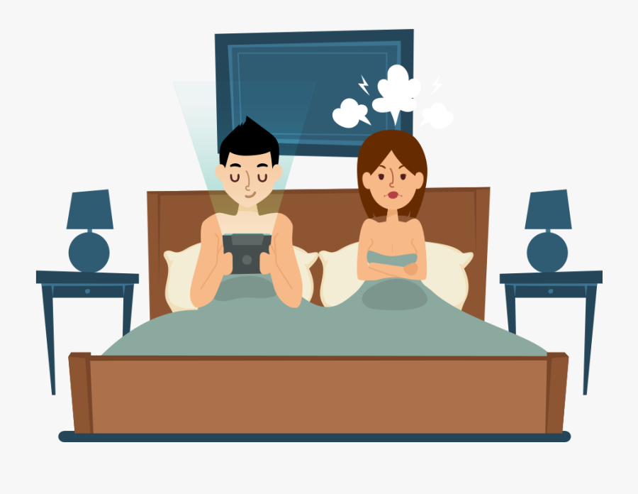 Stay Away Scary - Drawings On Social Problems, Transparent Clipart