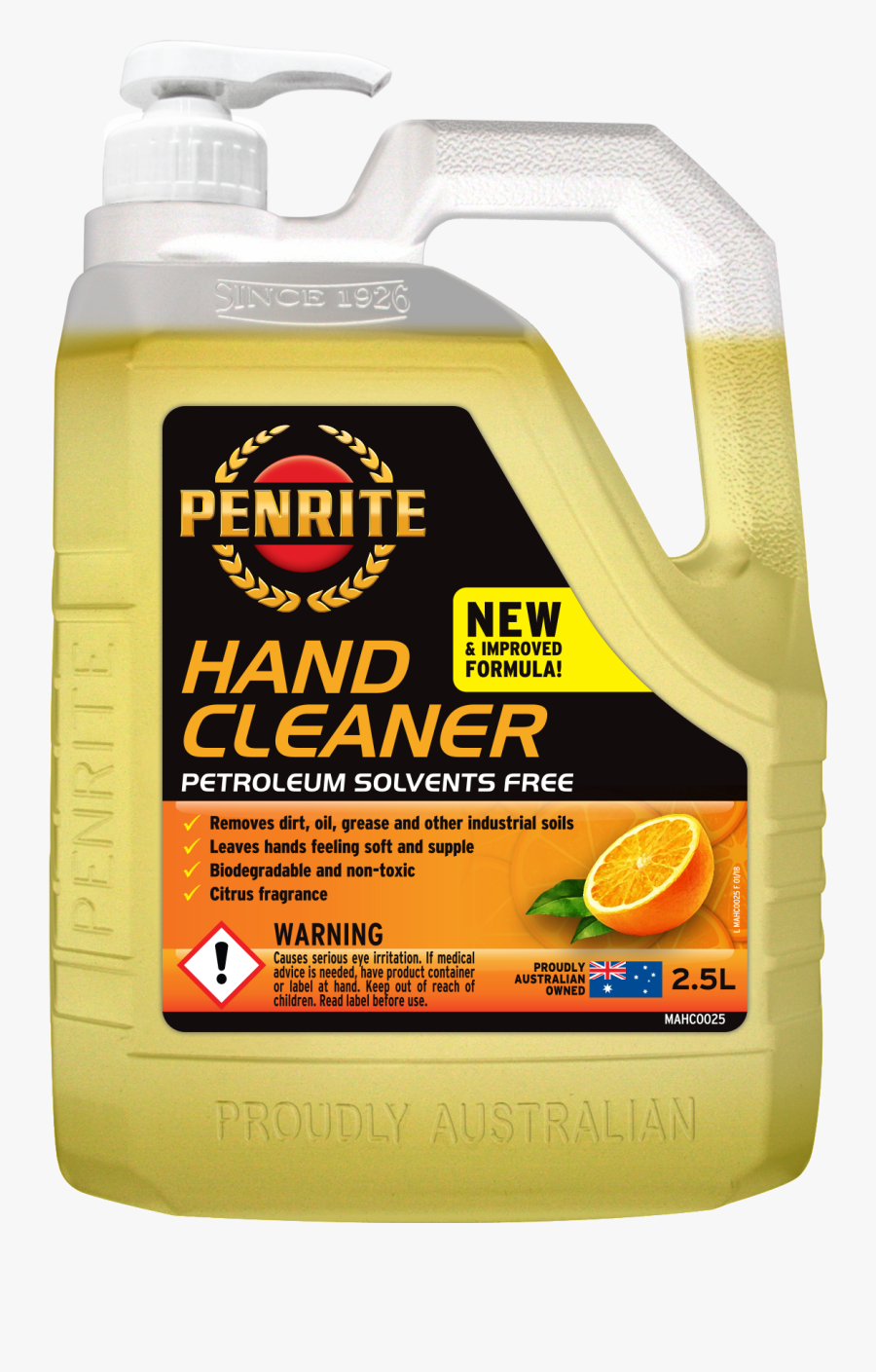 Penrite Hand Cleaner, Transparent Clipart