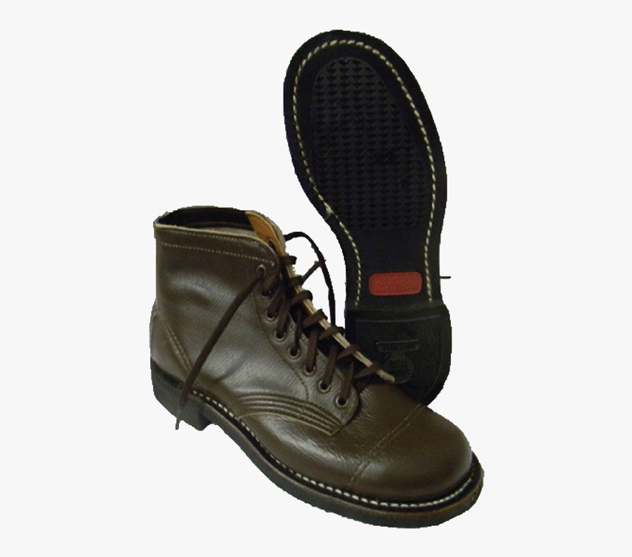 Clip Art Military Jump Boots - Hiking Shoe, Transparent Clipart