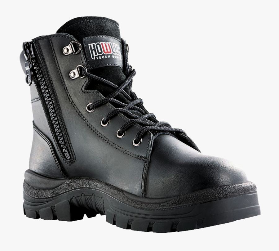 Boot - 6 Inch Black Tactical Boots, Transparent Clipart