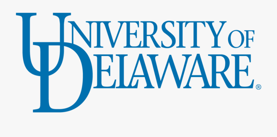 University Of Delaware - White University Of Delaware Logo, Transparent Clipart