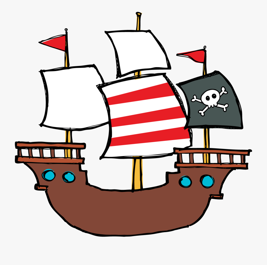 Ahoy Decimals Today, Ye Shall Be Divided Game For Dividing - Pirates Bulletin Board Border, Transparent Clipart