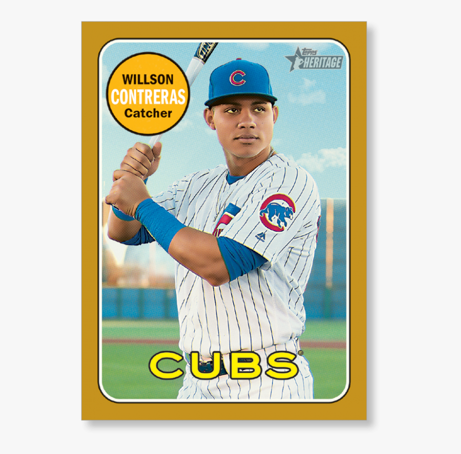 Contreras Chicago Cubs Jersey Png, Transparent Clipart