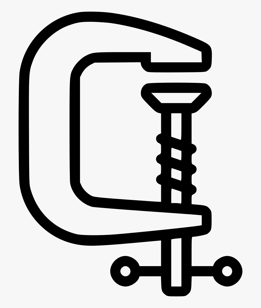G Clamp - Clamps Clipart, Transparent Clipart