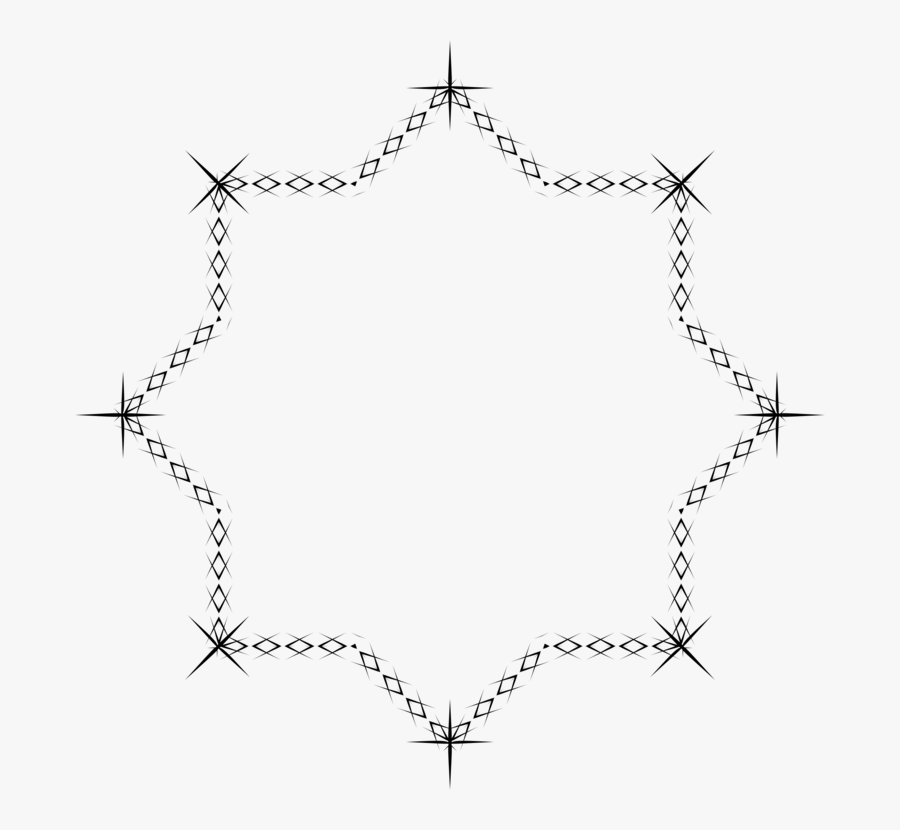 Line Art,twig,angle - Stencil, Transparent Clipart