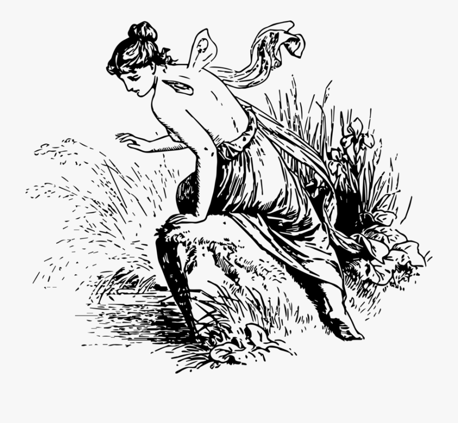 Art,monochrome Photography,carnivoran - Cupid And Psyche Clip Art, Transparent Clipart