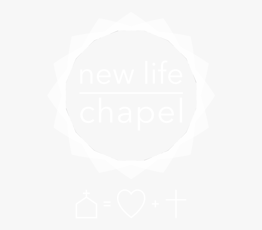 Whitelogo - New Life Chapel Wodonga, Transparent Clipart