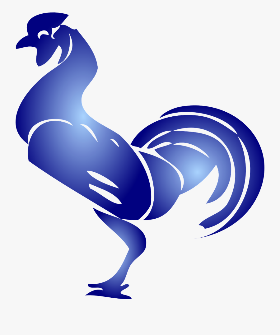 Rooster Blue Animal Free Picture - Rooster Clip Art, Transparent Clipart
