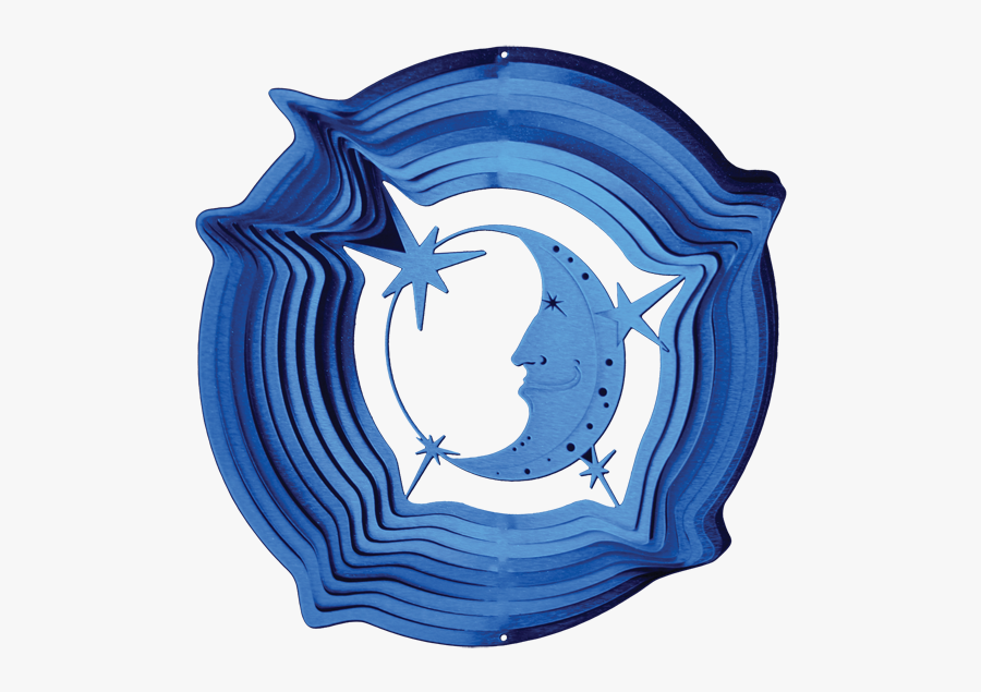 Moon & Star - Illustration, Transparent Clipart