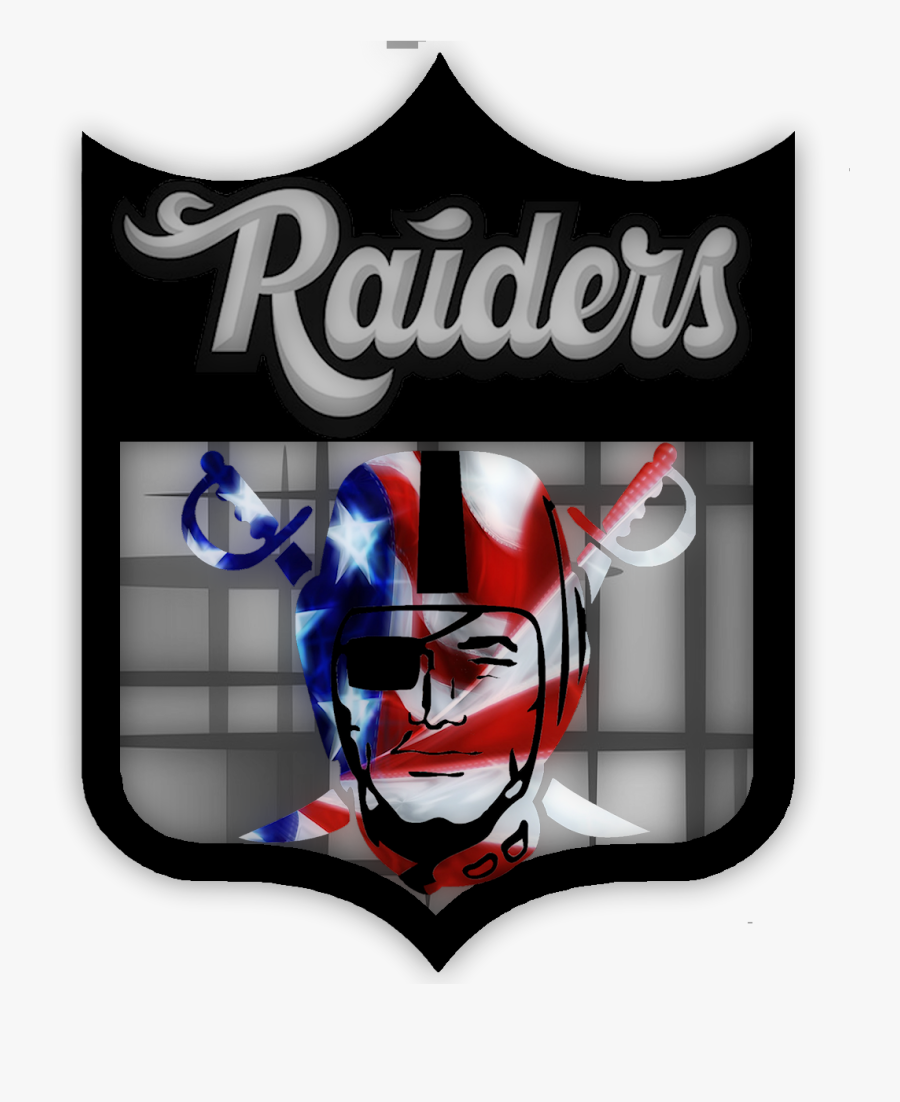 Oakland Raiders Logo, Transparent Clipart