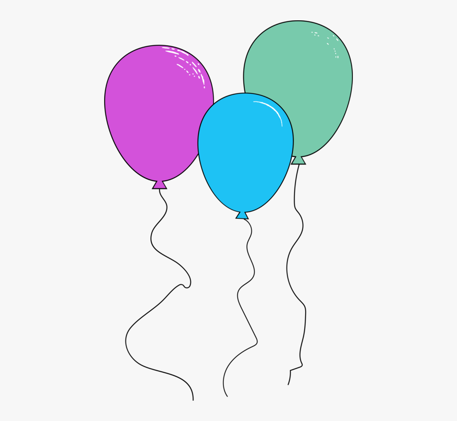 Area,balloon,artwork - Luftballons Clipart, Transparent Clipart