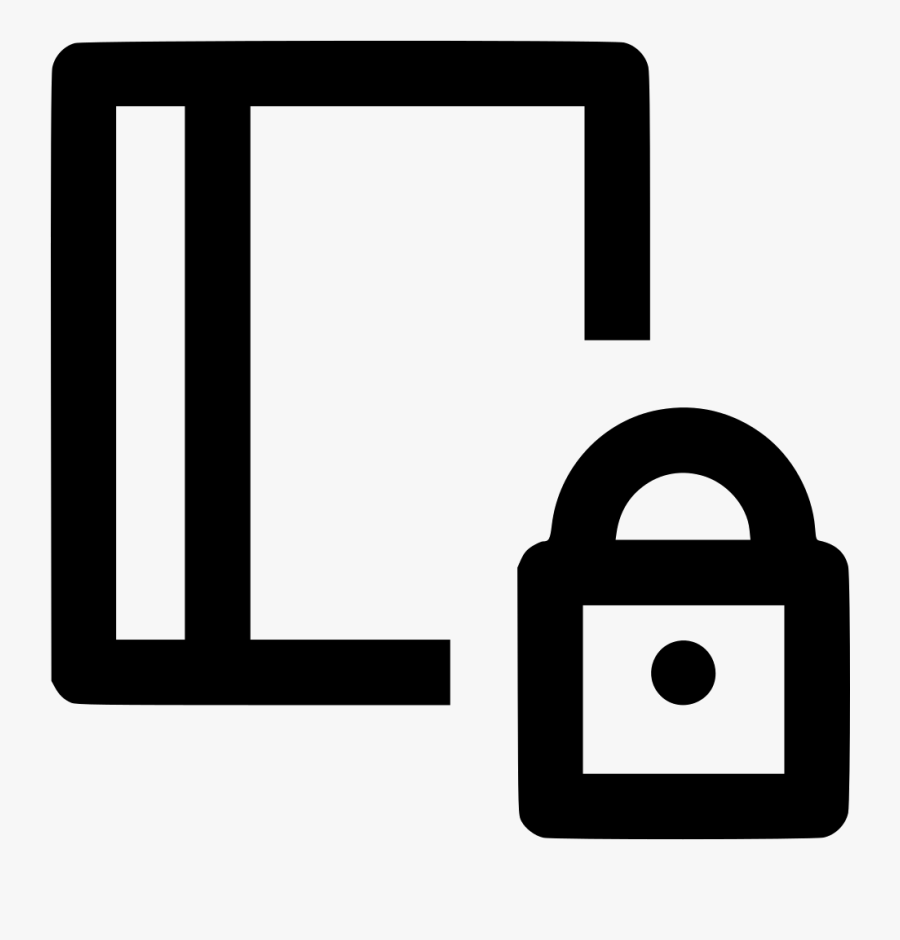 Lock Png Book, Transparent Clipart