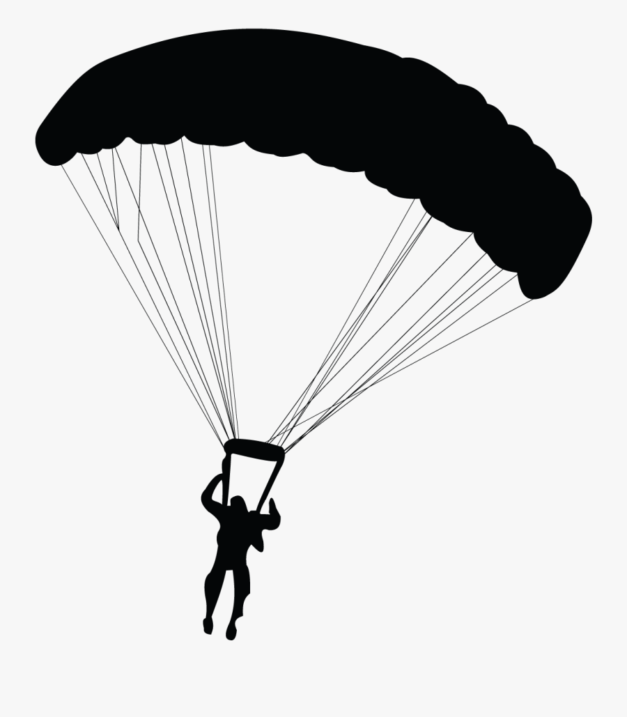 Parachuting Parachute Paragliding - Paragliding Png, Transparent Clipart