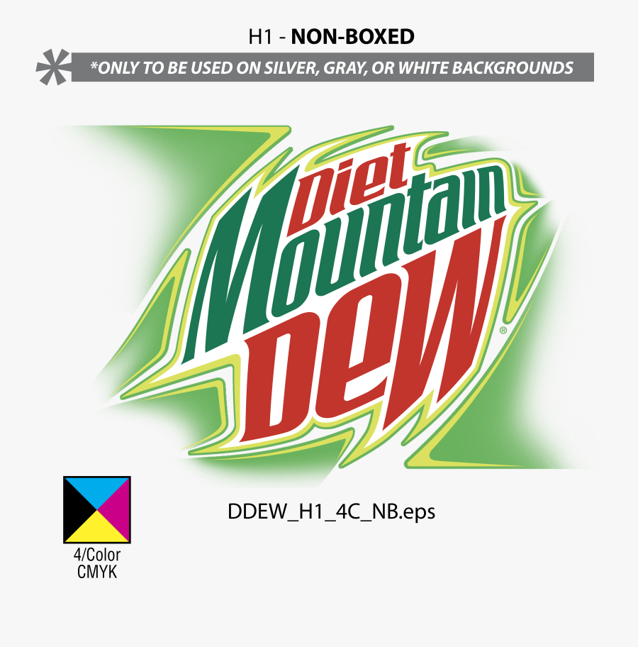 Mountain Dew Logo Png - Mountain Dew Drink Logo, Transparent Clipart