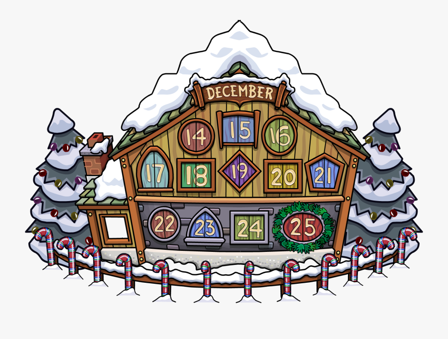 Transparent Advent Clip Art - Christmas Day, Transparent Clipart