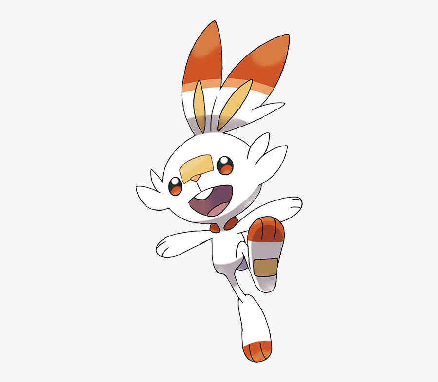 Scorbunny - Pokemon Gen 8 Scorbunny, Transparent Clipart