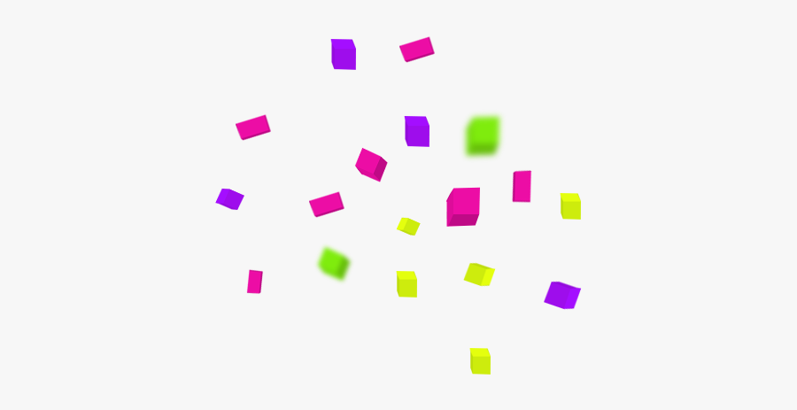 Paper Shredder Confetti - Floating Confetti, Transparent Clipart