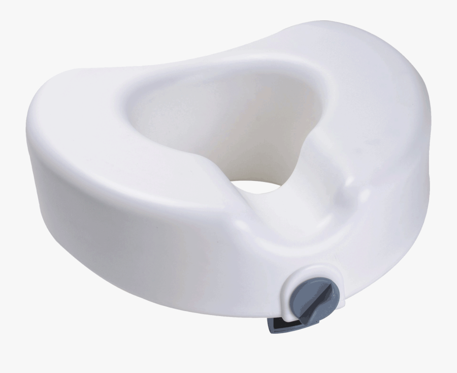 Raised Toilet Seat With Lock Cardinal - Toilet, Transparent Clipart