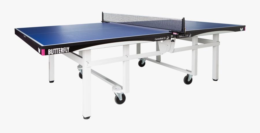 Butterfly Centerfold Ping Pong Table 25 - Butterfly Centrefold 25 Table Tennis Table, Transparent Clipart