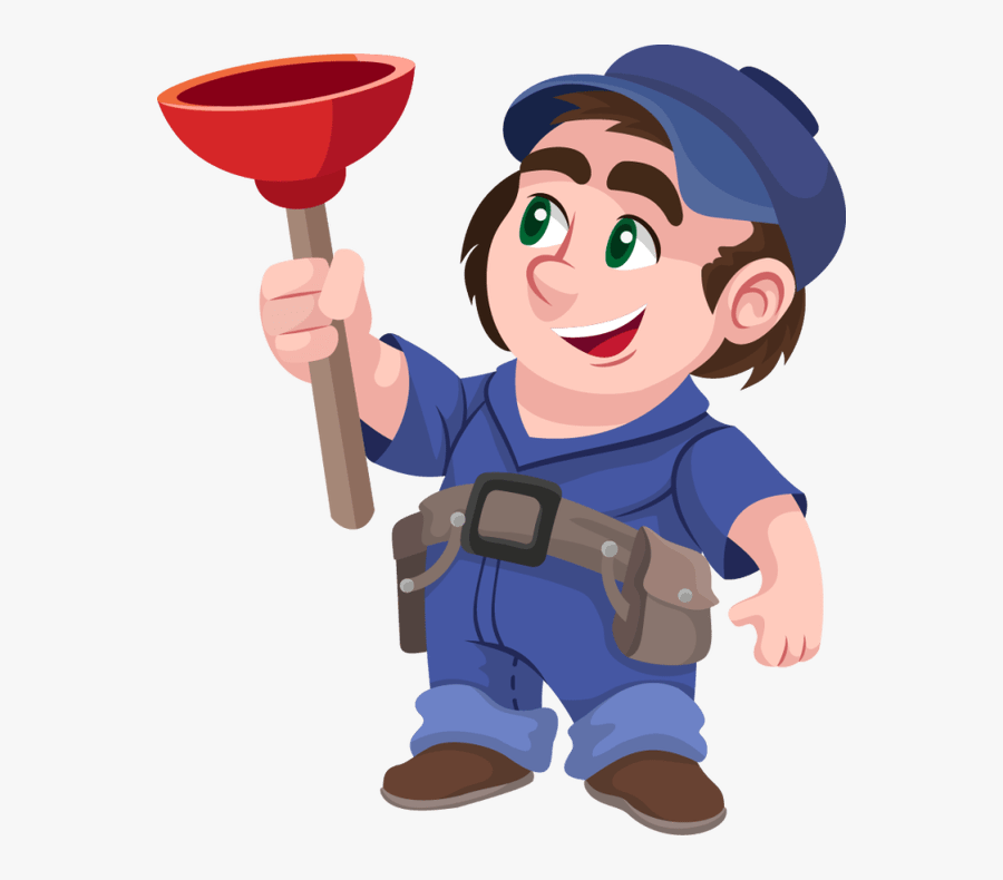 Plumber Cartoon Clip Art - Plumber Clipart Png, Transparent Clipart