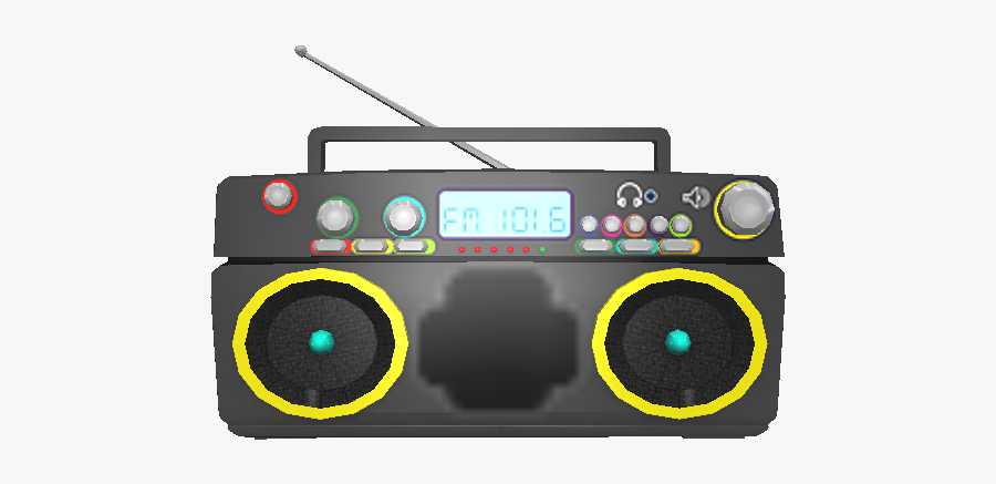 Roblox Neon 80s Boombox Free Transparent Clipart Clipartkey - radio boombox roblox