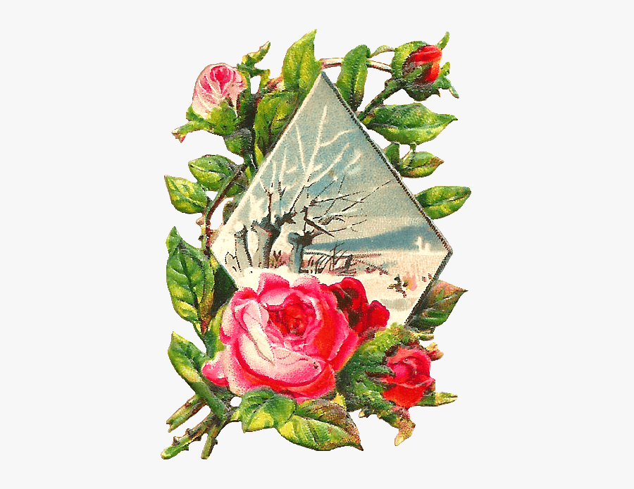 Winter Flowers Clipart - Clip Art, Transparent Clipart