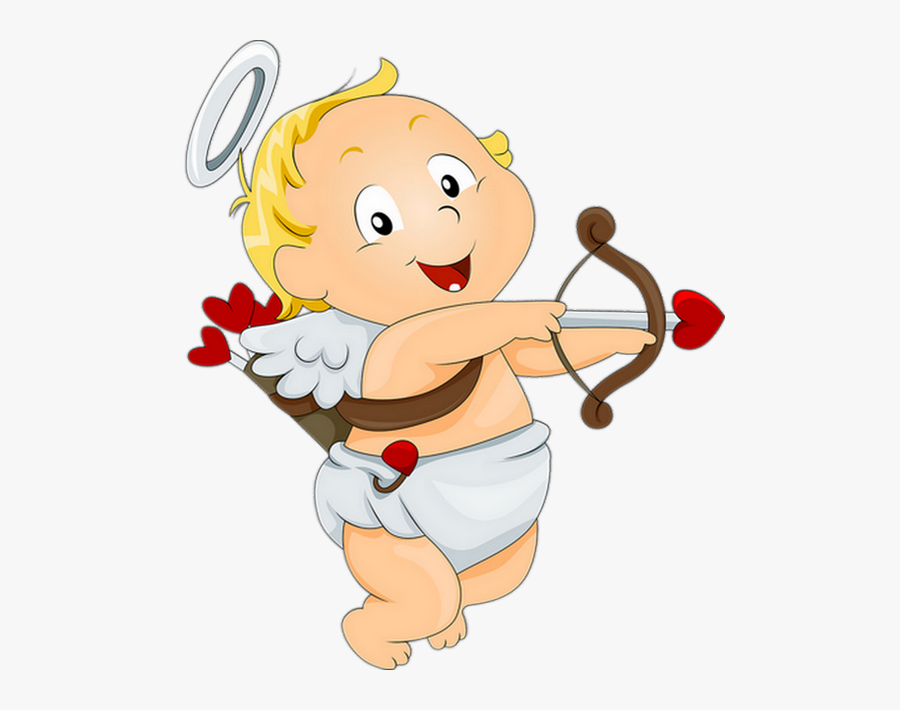 Cartoon,clip Character,playing Sports - Dessin Couleur St Valentin, Transparent Clipart