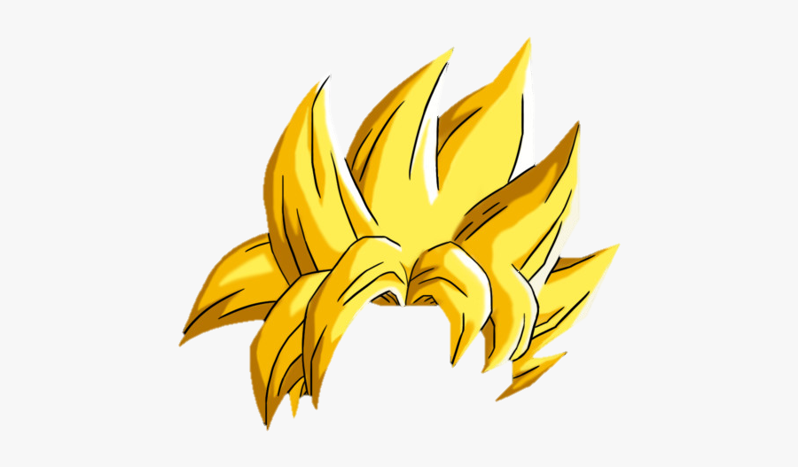 Saiyan God Hair - Goku Super Saiyan Hair Png , Free Transparent Clipart - C...