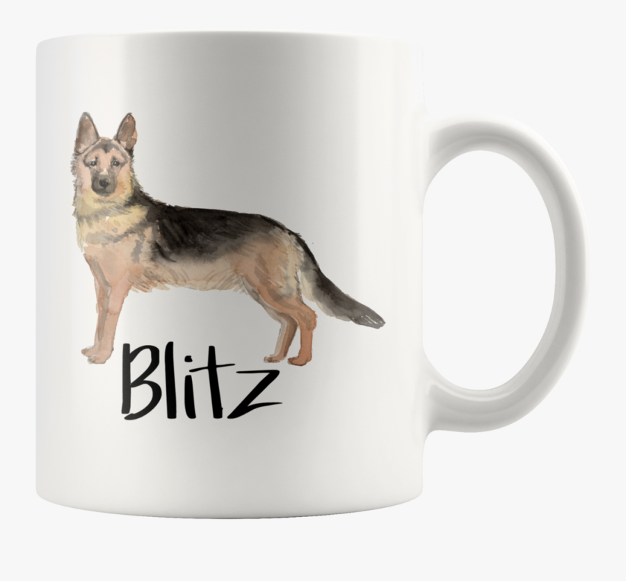 Clip Art Mug Dog Breed - German Shepherd Quotes, Transparent Clipart