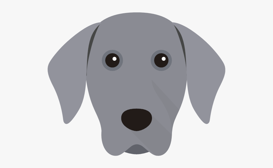 Weimaraner, Transparent Clipart