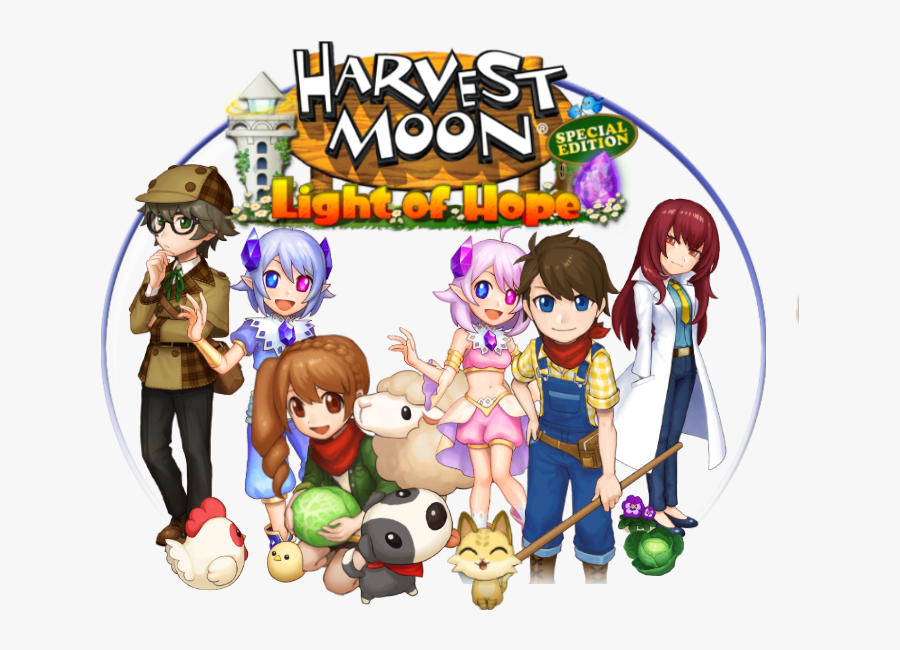 Transparent Harvest Moon Png - Harvest Moon Ds, Transparent Clipart