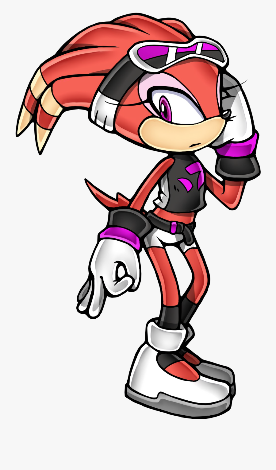 Shade The Echidna Casual, Transparent Clipart