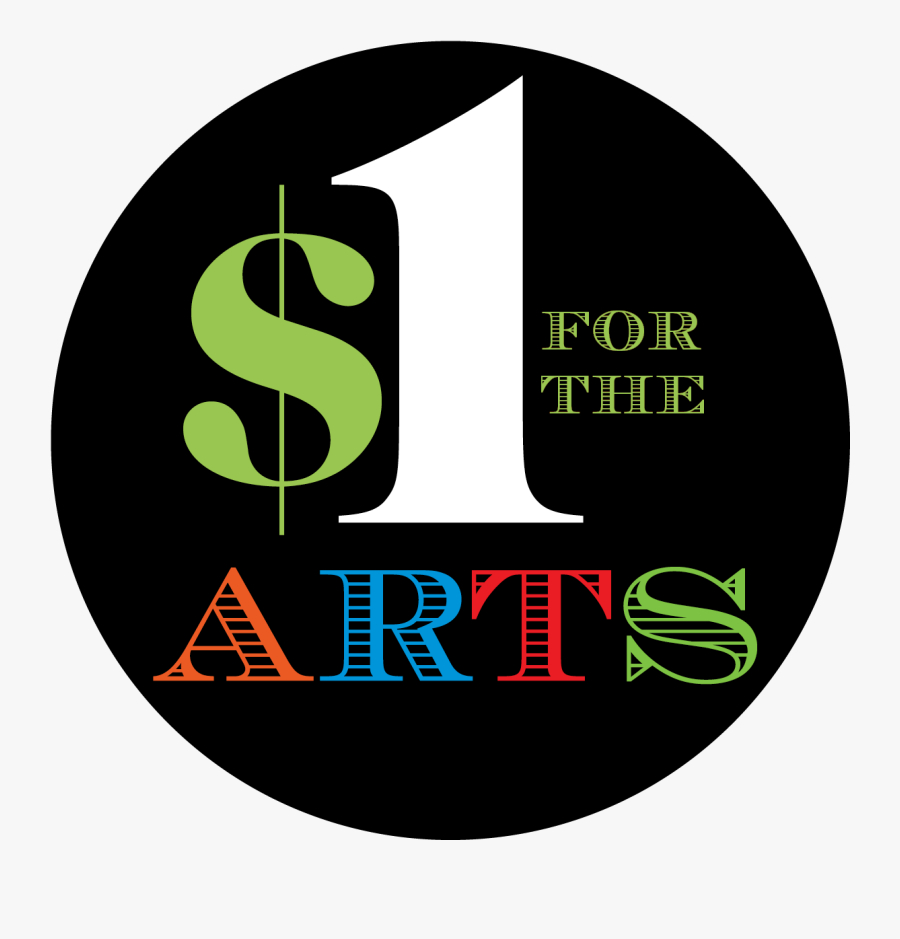 $1 For The Arts Clipart , Png Download - Graphic Design, Transparent Clipart