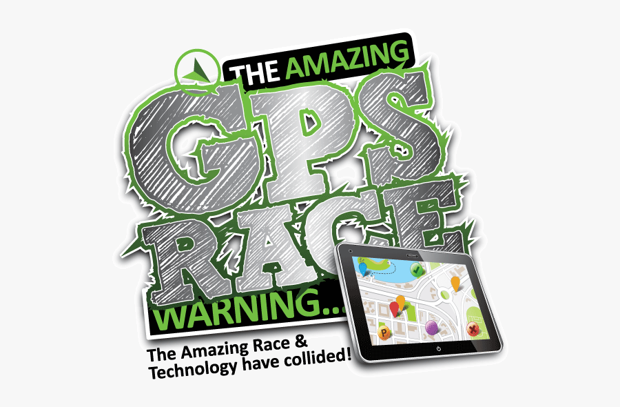 The Amazing Gps Race - Graphic Design, Transparent Clipart