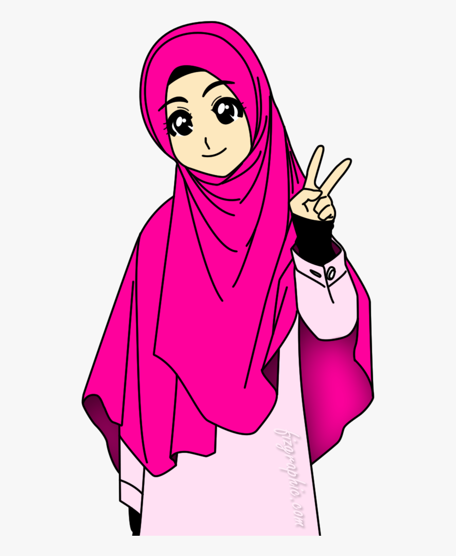  Muslimah  Islamiah Pinterest Muslim Animasi  Gambar  Kartun  