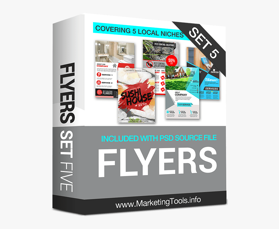 Clip Art Flyer Business Niche Collection, Transparent Clipart