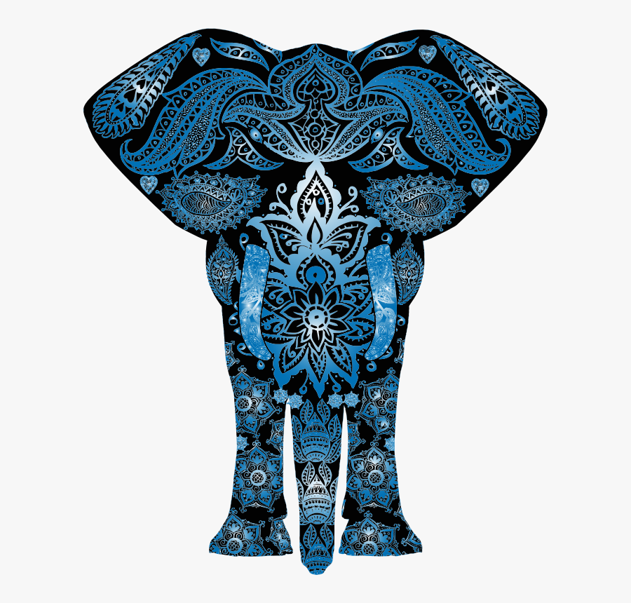 Colorful Elephant Clipart , Png Download - Elephant Mandala, Transparent Clipart