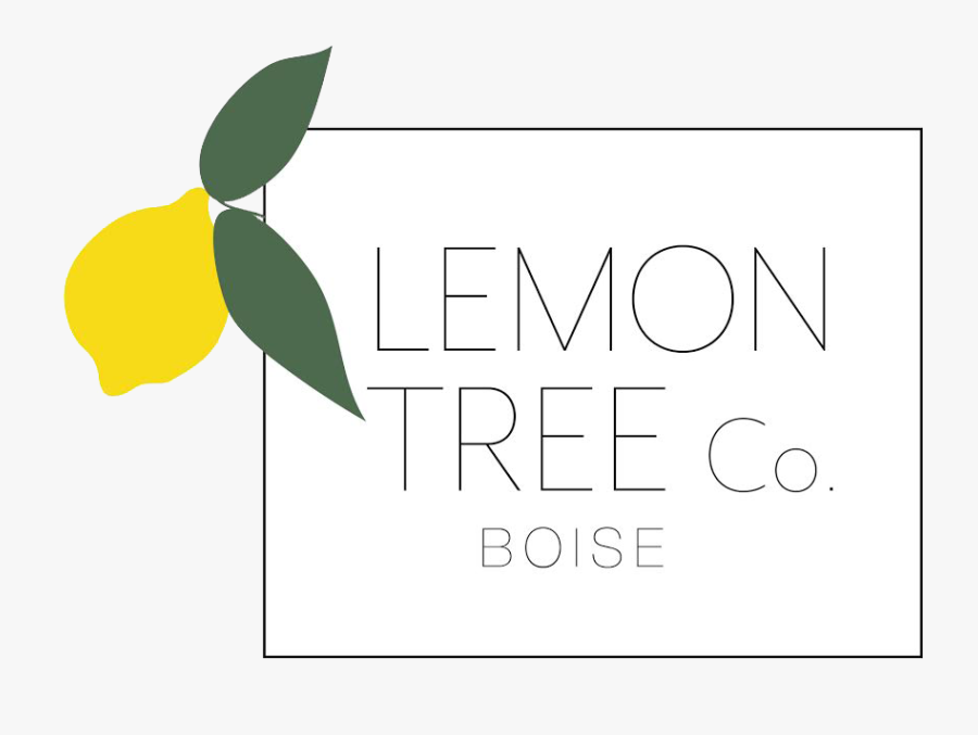 Transparent Lemon Tree Clipart - Graphic Design, Transparent Clipart