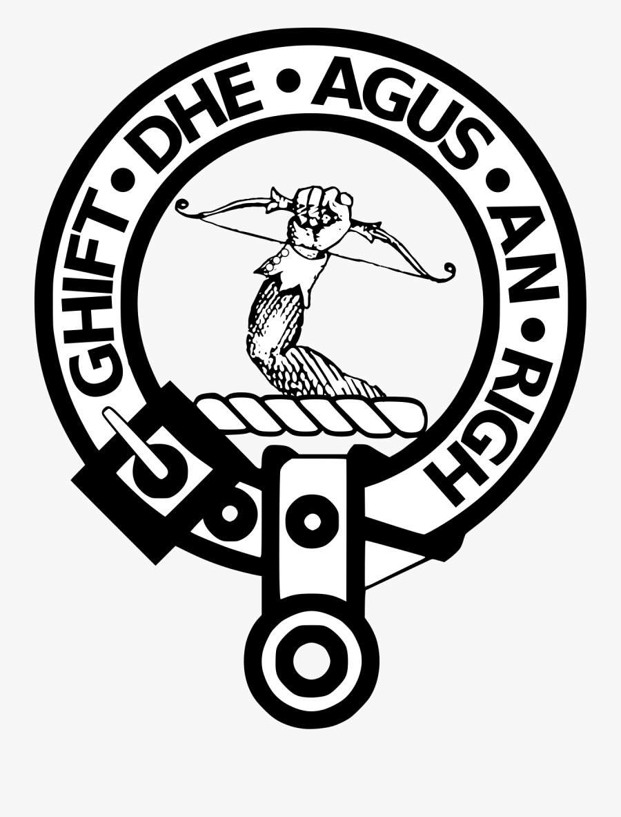 Clan Macinnes Wikipedia - Gunn Clan Crest, Transparent Clipart