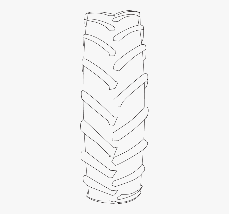 Tires Skidder Cotraco Rom - Line Art, Transparent Clipart