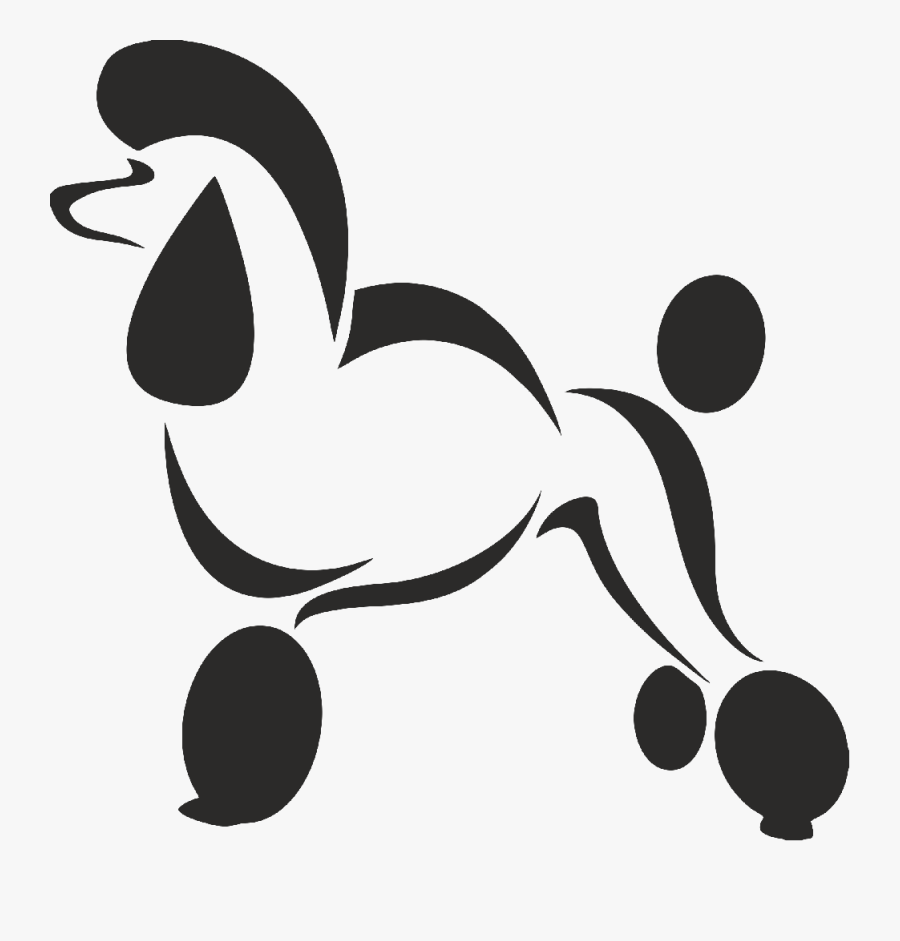 Standard Poodle French Bulldog Puppy - Poodle Vector Art, Transparent Clipart